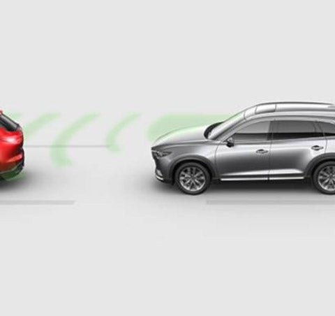 2020 Mazda CX-9 SMART CITY BRAKE SUPPORT WITH PEDESTRIAN DETECTION | Tom Bush Mazda in Jacksonville FL