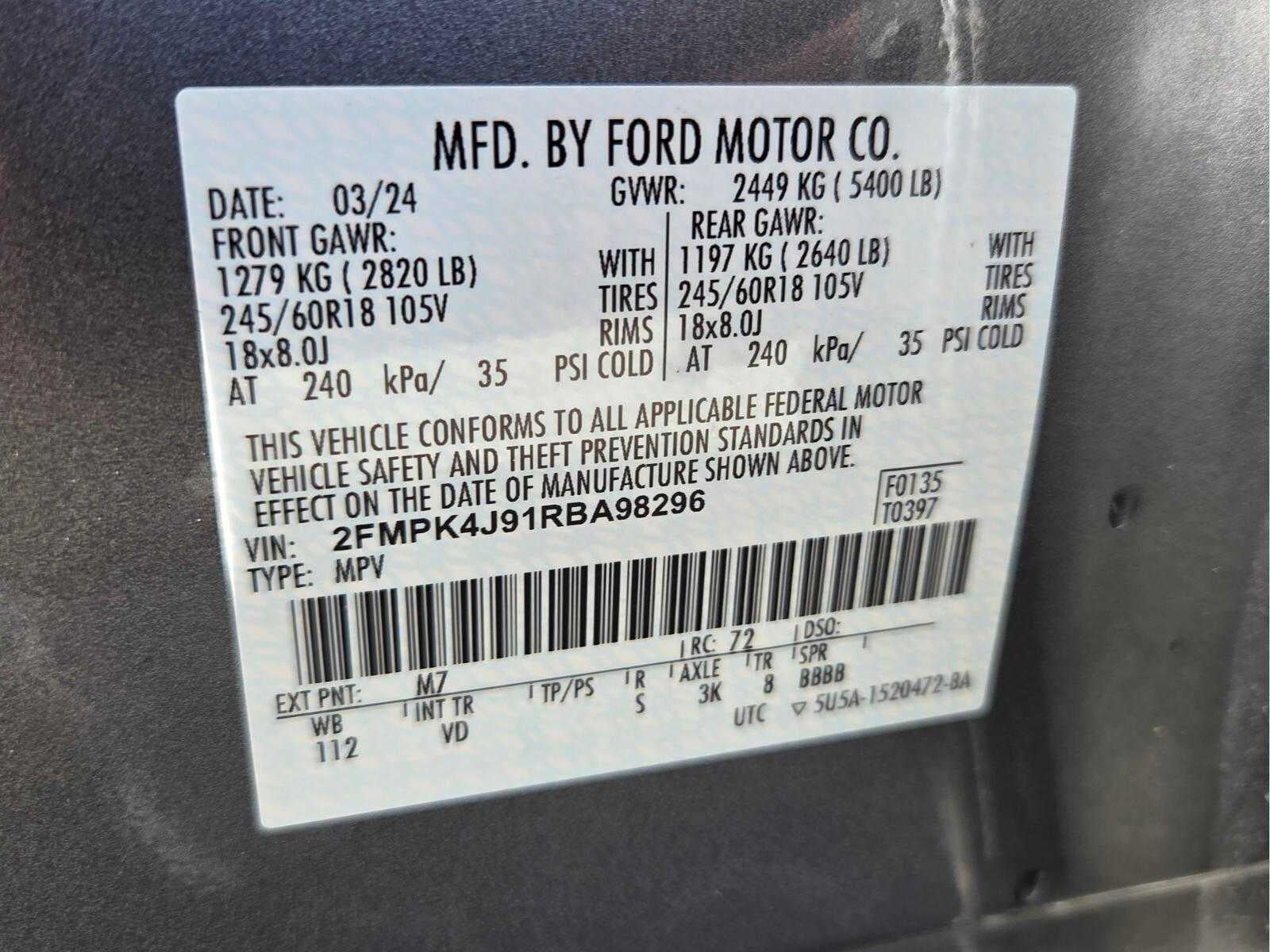 2024 Ford Edge SEL AWD