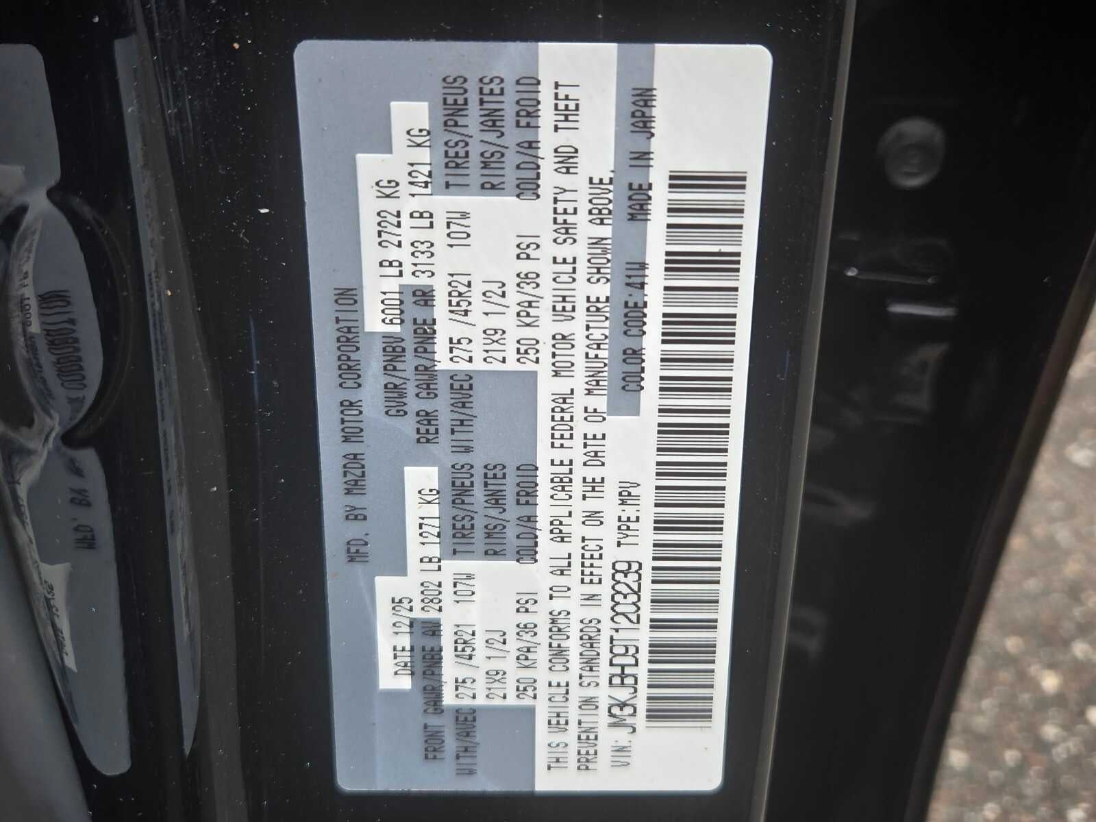 2026 Mazda Mazda CX-70 3.3 Turbo Preferred AWD