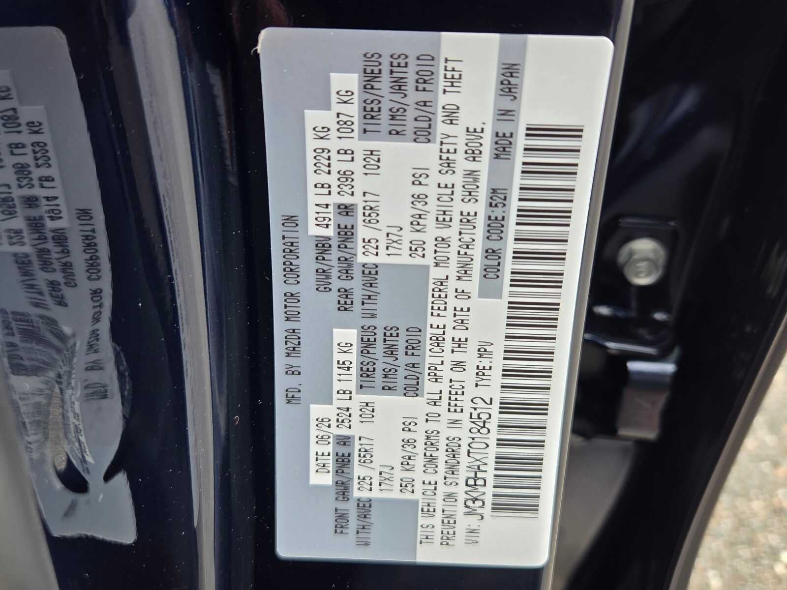 2026 Mazda Mazda CX-5 2.5 S Select AWD