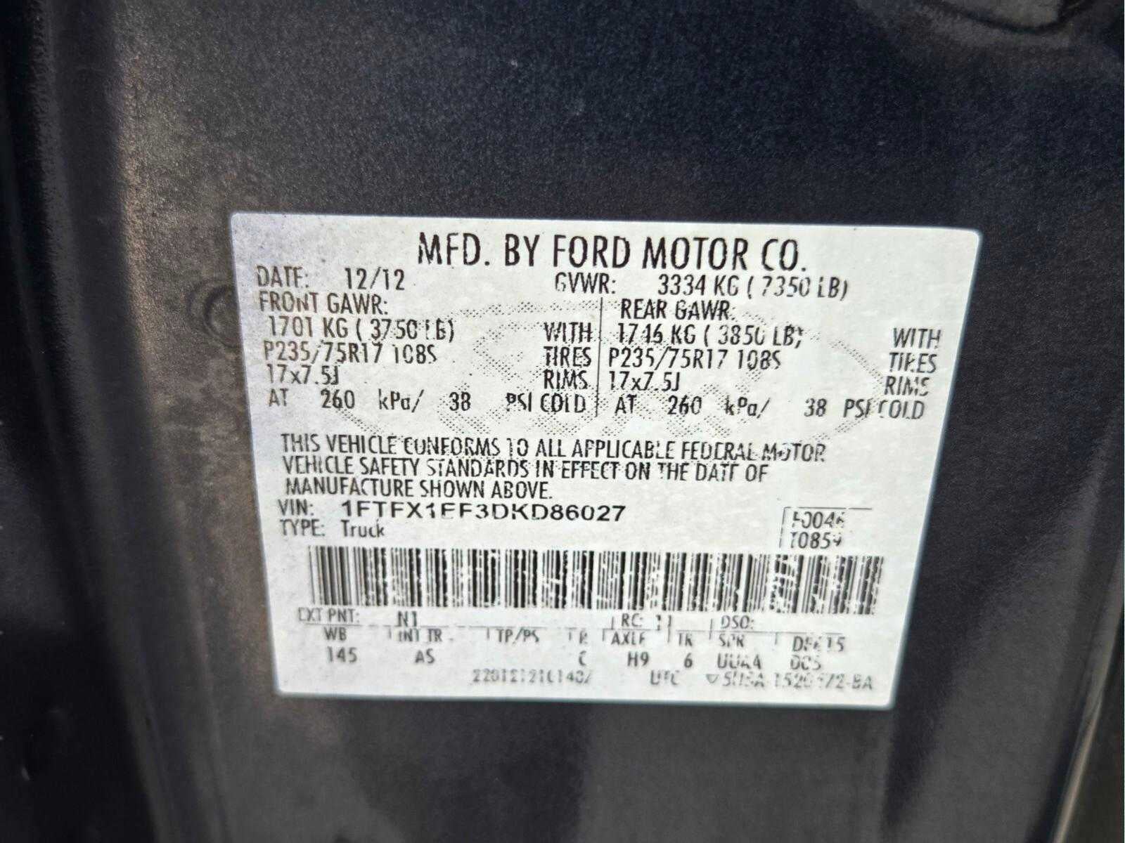 2013 Ford F-150 XL