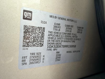 2024 GMC Yukon Denali Ultimate Denali Ultimate