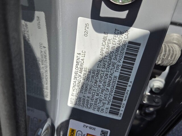 2025 Honda Accord Hybrid Touring