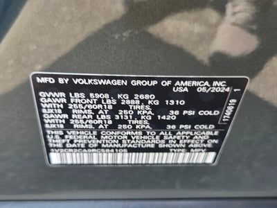 2024 Volkswagen Atlas 2.0T Peak Edition SE w/Technology