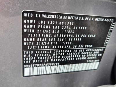 2023 Volkswagen Taos SE