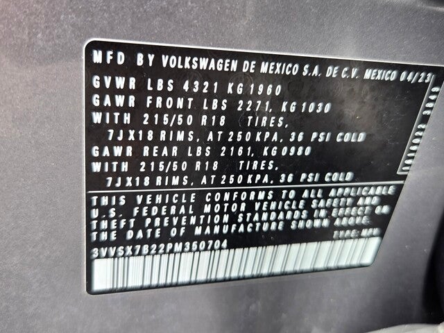 2023 Volkswagen Taos SE