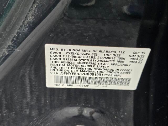 2016 Honda Pilot EX