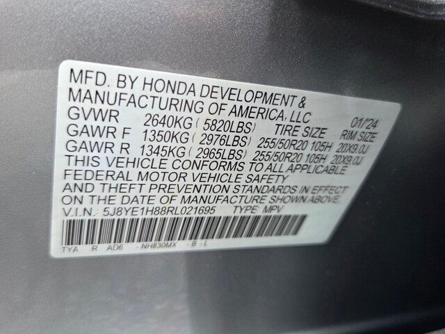 2024 Acura MDX w/Advance Package