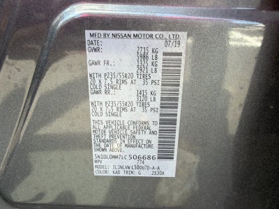 2020 INFINITI QX60 LUXE