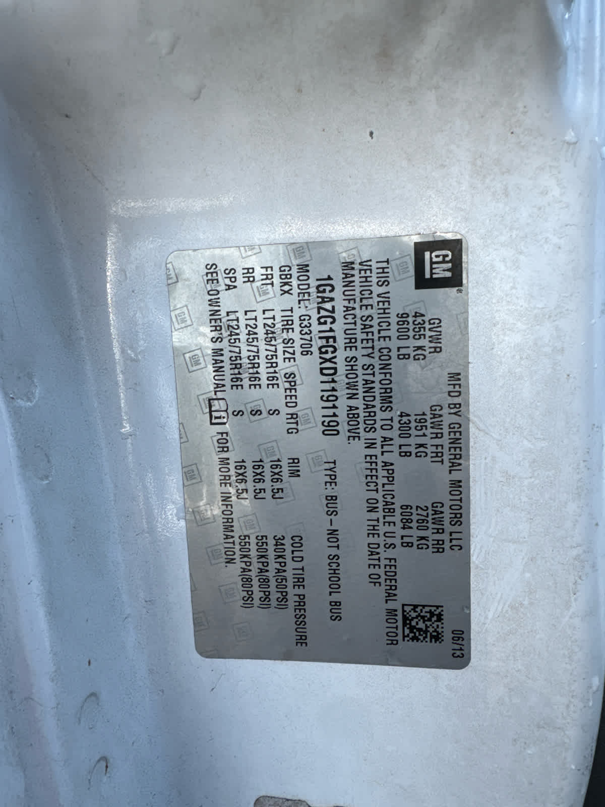 2013 Chevrolet Express LT