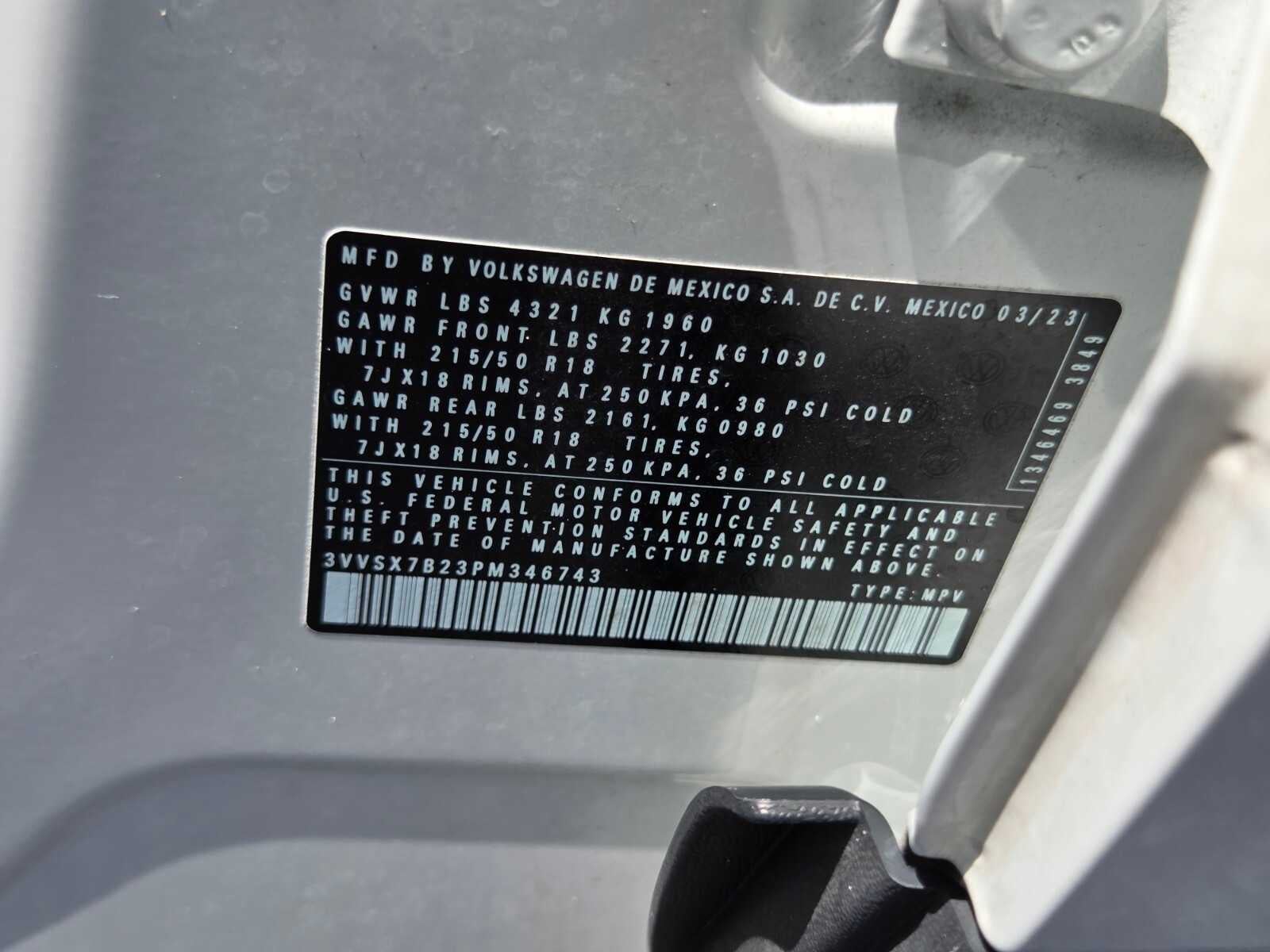2023 Volkswagen Taos SE