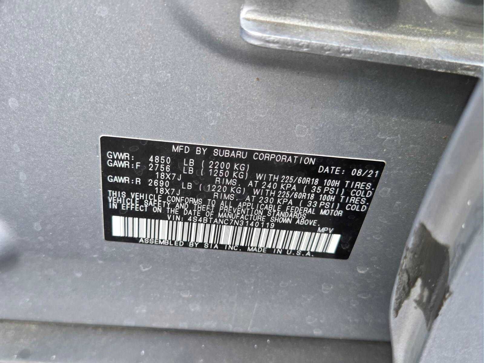 2022 Subaru Outback Limited