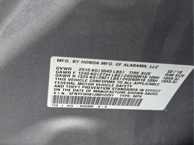 2018 Honda Pilot EX-L