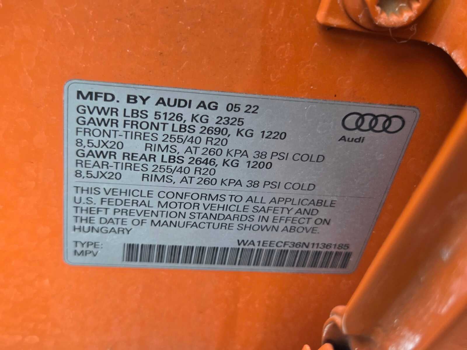 2022 Audi Q3 S line Premium Plus