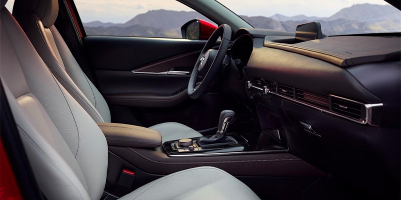 interior of 2025 Mazda CX-30