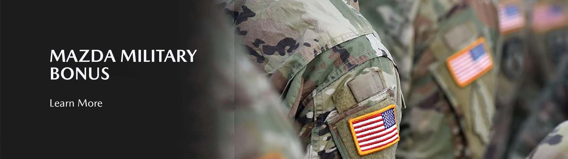 Mazda Military Bonus